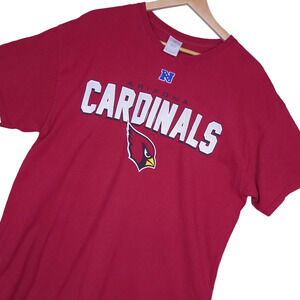 Vintage Arizona Cardinals NFL Men's Short Sleeve T-Shirt Size XL Red Gildan EUC